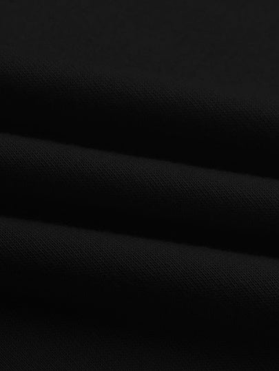 Manfinity Homme T-shirt à applique col en V