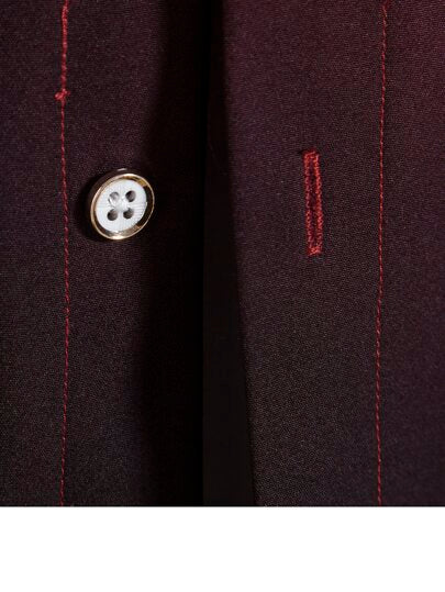 Manfinity Homme Chemise dégradée pour homme avec bouton sans tee-shirt, chemise décontractée à manches courtes pour mari