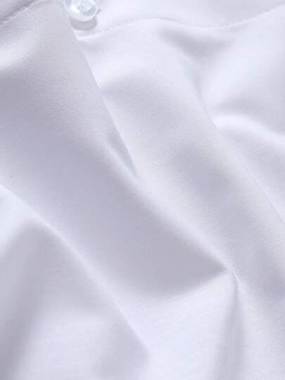 Calvornis Chemise habillée décontractée pour hommes, unie, à boutons, manches courtes, pour le travail, les affaires, les occasions formelles et les cérémonies