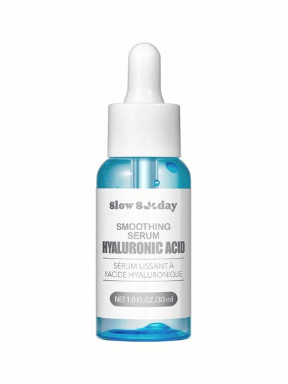 Sérum lissant à l'acide hyaluronique SlowSunday, hydratation profonde, essence faciale à l'acide hyaluronique, primer lissant et floutant minimisant les pores, convient pour l'été et l'automne, Y2K, idéal pour les fêtes et Halloween