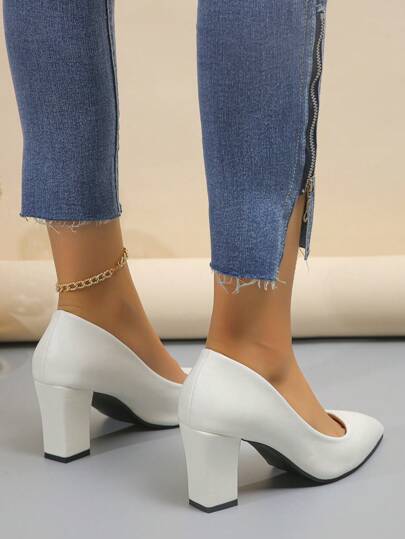 Chaussures de travail à talons hauts, élégantes, escarpins pour femmes, élégantes