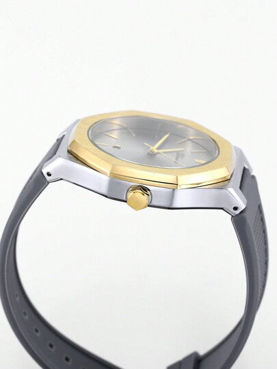 1 Pièce Montre-bracelet D'affaires De Quartz De Date Imperméable À L'eau Pour Hommes De Sport À La Mode