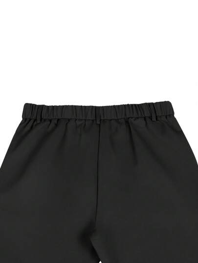 Manfinity AFTRDRK Pantalon de costume formel pour hommes avec poches obliques sans ceinture, pour cérémonie