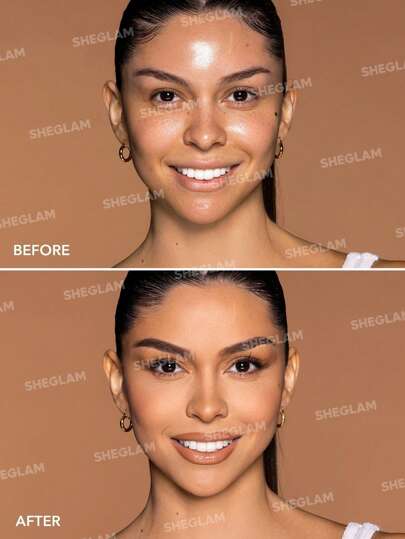 SHEGLAM Full Coverage Baume Fond De Teint Couvrant-Golden Marque De Beauté CosméTique Maquillage Pour Femmes Et Filles