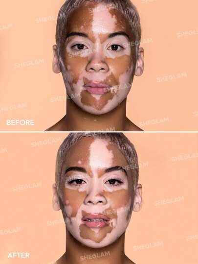 SHEGLAM Full Coverage Baume Fond De Teint Couvrant-Fair Marque De Beauté CosméTique Maquillage Pour Femmes Et Filles