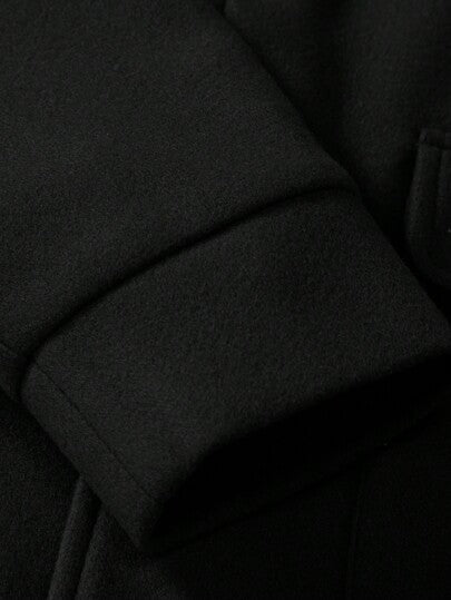 NEOREFINED Veste à manches longues, à rabat de poche, à simple boutonnage pour homme, automne