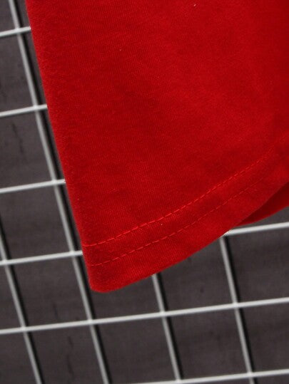 Fenqiro T-shirt D'été Pour Hommes, Col Rond En Solide À Manches Courtes De Couleur Unie