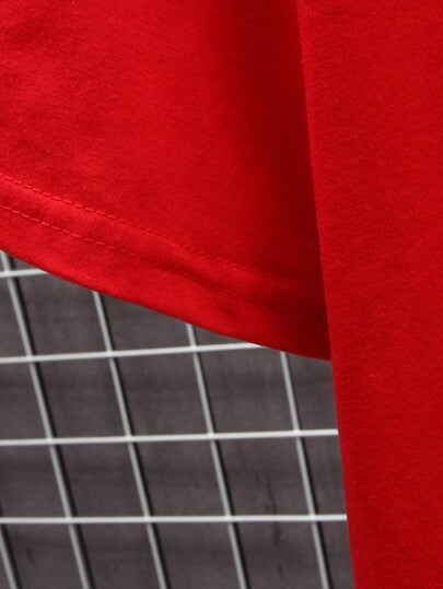 Fenqiro T-shirt D'été Pour Hommes, Col Rond En Solide À Manches Courtes De Couleur Unie