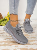 2025 Chaussures de course respirantes en maille pour femmes en automne, chaussures souples et confortables en tissu aérien, baskets polyvalentes décontractées pour l'extérieur, chaussures de marche, chaussures de course