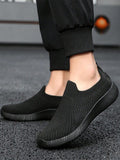 Nouvelles baskets chaussettes à enfiler en maille respirante pour femmes, chaussures légères de sport décontractées transfrontalières