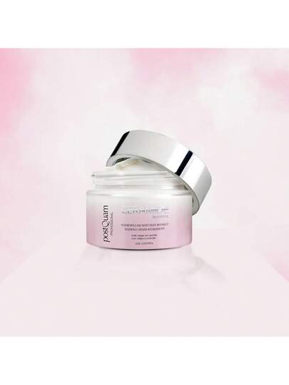 PostQuam Crème de jour anti-âge Céramide pour femme - Hydratante et raffermissante au collagène hydrolysé - Régénère la barrière cutanée naturelle - Lisse les rides et ridules d'expression - Au beurre de murumuru et à l'huile de tournesol - Tous types de