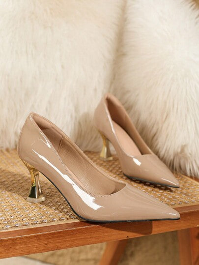 Nouvelles chaussures à talons hauts à bout pointu mode, talons fins polyvalents et confortables, escarpins de soirée pour femmes