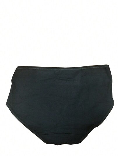 6 pièces Culottes pour femmes, sous-vêtements de couleur unie confortables sans couture et respirants pour filles, pour elle