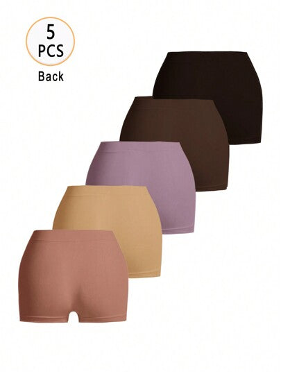 Snug Zone 5 pièces Shorty Unicolore Simple