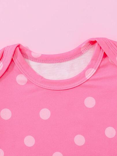 8 pièces Ensemble cadeau de body imprimé mignon et décontracté pour bébé fille pour l'automne/hiver