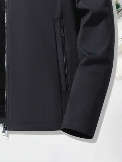 2024 Veste décontractée à manches longues et doublure chaude pour homme en hiver