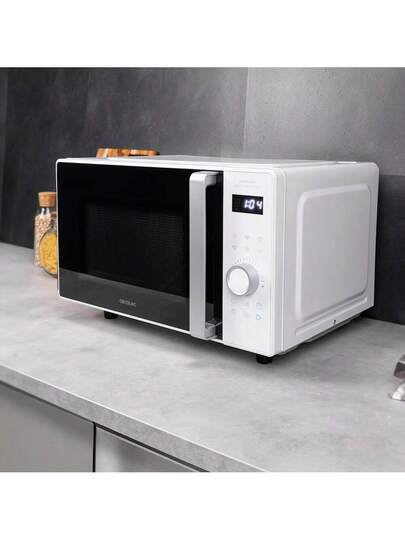 Cecotec Ctec Micro-ondes GrandHeat 2500 Flatbed Touch White - ✅Livraison en 3-5 jours