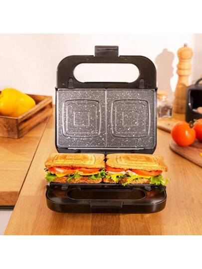Cecotec Ctec Appareil à sandwichs Rock`nToast 4in1