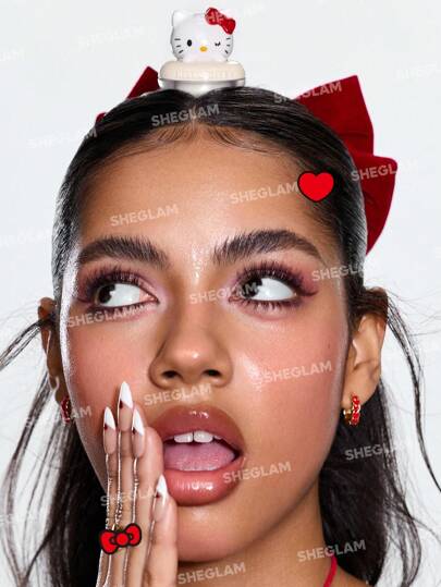 Hello Kitty｜SHEGLAM True Love Dewy Multi-Use Balm-Whiskers Rouge Marque De Beauté CosméTique Maquillage Pour Femmes Et Filles