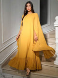 Al Najma Caftan turc et abaya de style arabe pour femme, caftan modeste