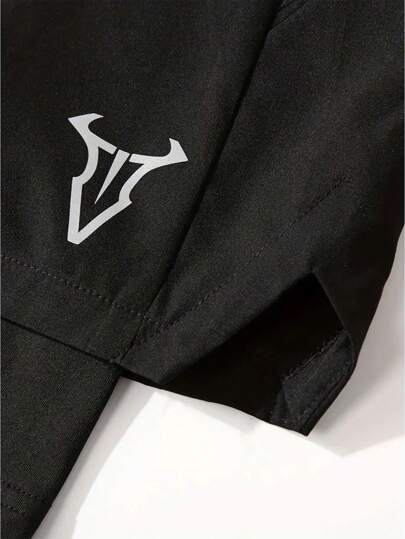 1 pièce Short de sport respirant et séchage rapide pour hommes, short de fitness décontracté pour la course, disponible en plusieurs couleurs, noir, été