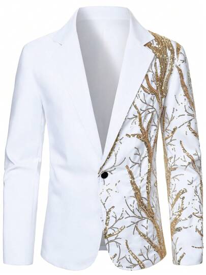 Calvornis Ensemble de costume pour hommes, costume à la mode pour fête, costume de mariage pour cérémonie, formel