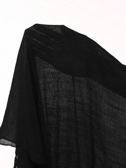 Swim Lushoire Robe-cache-maillot en crochet fait main avec encolure en V, ajourée, sexy, ajustée et fendue sur les côtés, légère, pour la plage, pour grande taille