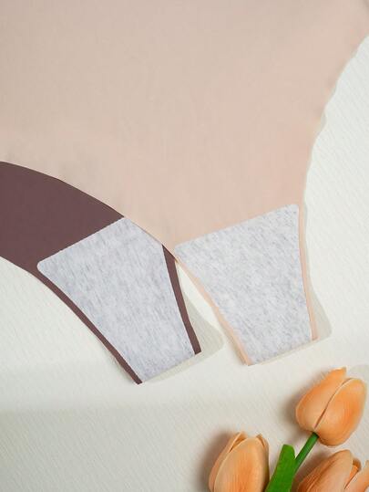 7 pièces de tangas sans couture grande taille, mode décontracté confortable, nouvelle couleur unie & imprimé léopard, convient pour la Saint-Valentin & Noël