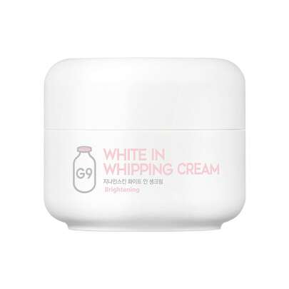 G9SKIN WHITE IN MILK WHIPPING CREAM Moisturizer – Moisturizer, Brightening, For Dull Skin, Milk Scent, White, Milk Protein, Suitable For Morning Skincare Routine