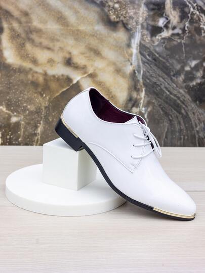 Chaussures Derby Premium pour Hommes, Chaussures, À la Mode, Brillantes, À Lacets, Confortables, Affaires, Chaussures Formelles, Chaussures de Ville, Chaussures de Mariage, Convenant à Diverses Occasions, Toutes Saisons