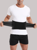 1 pièce, Ceinture de taille pour hommes, Ceinture de fitness et de sport, Ceinture en plastique pour hommes, Entraînement professionnel de basket-ball, Accroupissements profonds, Traction difficile, Compression abdominale, Équipement de course, Outils de