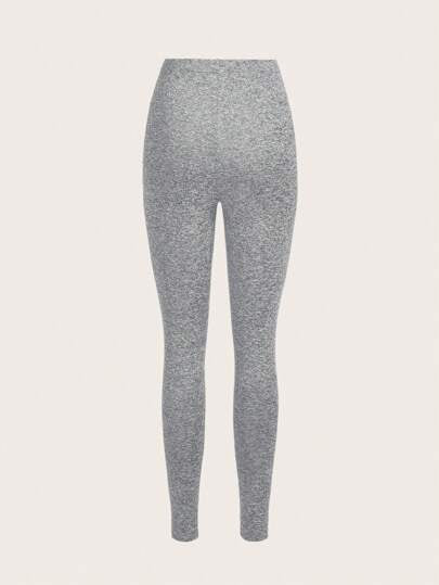 EZwear 3 pièces/Set Leggings en tricot décontractés pour femmes, Pantalons longs skinny, Été