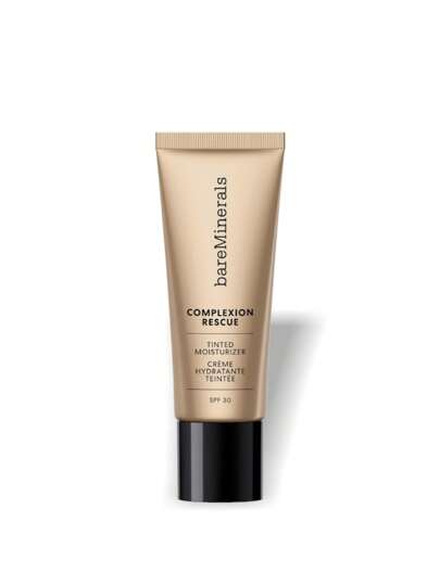BareMinerals Complexion Rescue Tinted Hydrating Gel Cream SPF30 07 TAN Amber 35 ml – Moisturizer, SPF 30 Protection, For Dry Skin, Tan Amber, Hyaluronic Acid, Suitable For Daily Morning Skincare