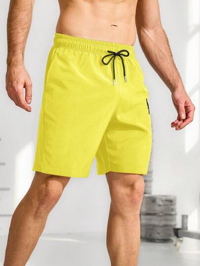 Gym Rark Shorts de sport pour hommes avec cordon de serrage à la taille et imprimé de taureau