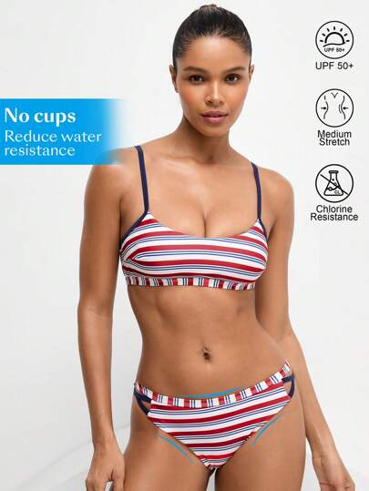 Swim Nautrix 1 pièce Nouveau Maillot de bain Imprimé Carreau & Plage