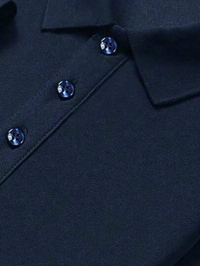 Chemise polo décontractée à manches courtes pour hommes GRDR, idéale pour les déplacements