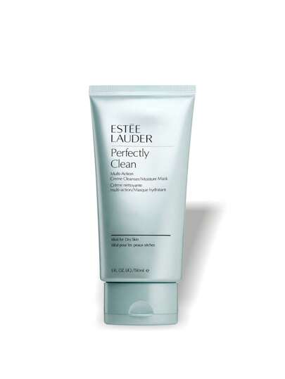 Estée Lauder Perfectly Clean Multi-Action Creme Cleanser/Moisture Mask 150 ml – Creme Cleanser, Moisturizing, For Dry Skin, Suitable For Morning Skincare Routine
