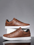 Chaussures d'été décontractées et respirantes pour hommes, baskets marron de haute qualité, chaussures d'affaires décontractées confortables, convenant aux jeunes pour les tenues d'été décontractées, les activités de plein air, les voyages ou comme cadeau