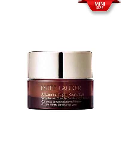 Estée Lauder [Mini Size] Advanced Night Repair Eye Supercharged Complex 5ml / Crème pour les yeux multi-récupération synchronisée / Cible les cernes, les ridules et les multiples signes de vieillissement précoce de la zone des yeux, formule à double actio