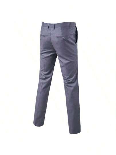 Ensemble de costume 3 pièces décontracté pour hommes, comprend veste de costume, pantalon, gilet, ensemble veste et pantalon de mariage pour marié, ensemble de costume professionnel de haute qualité pour les trajets
