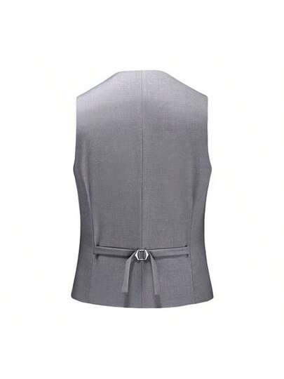 Ensemble de costume 3 pièces décontracté pour hommes, comprend veste de costume, pantalon, gilet, ensemble veste et pantalon de mariage pour marié, ensemble de costume professionnel de haute qualité pour les trajets
