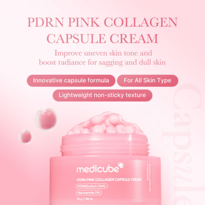 Medicube PDRN Pink Collagen Capsule Cream 55GM - Crème