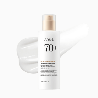 Anua Rice 70 Intensive Moisturizing Milk 150ML - Lait hydratant