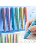 1/3/6/9/12/15 pièces Gommes anti-taches de couleur macaron assorties aléatoirement, résidu minimal, parfait pour les prix et les cadeaux, gommes douces mignonnes de dessin animé, convient aux étudiants, fournitures scolaires, récompenses, papeterie, cadea