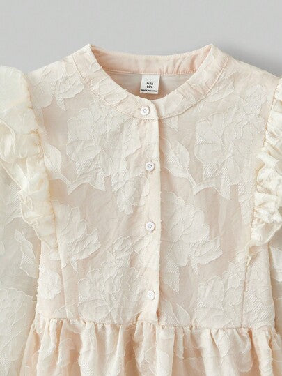 Maija Kids Maija Kids Robe col rond à manches bouffantes pour préadolescentes