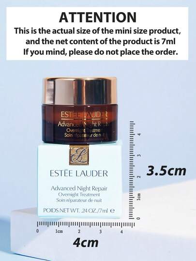 Estée Lauder [Mini Size] Advanced Night Repair Sleeping Mask 7ml / Peut être utilisé comme crème de nuit / Booste l'énergie de la peau, améliore les ridules/rides dans plusieurs zones, répare la barrière cutanée, renforce la peau, réhydrate l'hydratation,