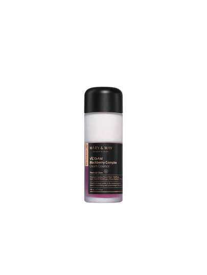 Mary&May Vegan Complex Cream Essence 30 ml – Face Essence, Anti-Aging, For Dry Skin, Blackberry, Milky White, Blackberry Extract, Suitable For Morning Skincare Routine