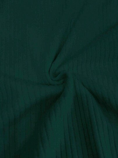 Franclia T-shirt tricoté à col rond élégant,Topt tricoté minimaliste, automne/hiver