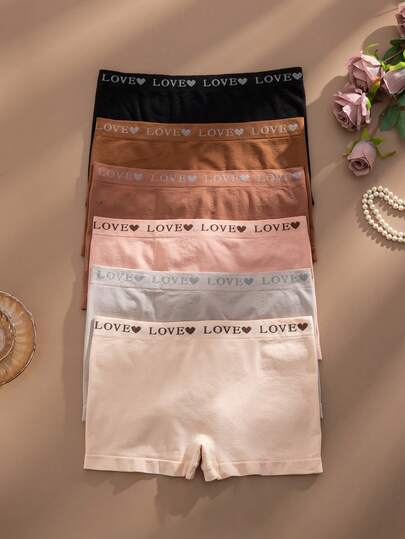 Snug Zone 6 pièces/set Culottes confortables et sans couture pour femmes, sous-vêtements invisibles