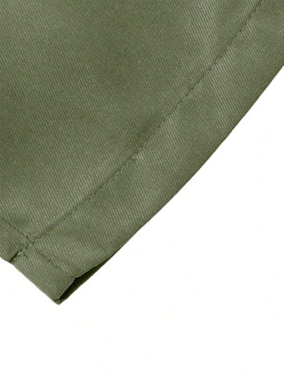 Pantalon cargo multipoches à jambe droite de couleur unie pour hommes grande taille, coupe ample, pantalon long décontracté pour l'extérieur, les trajets et les sports, printemps/automne
